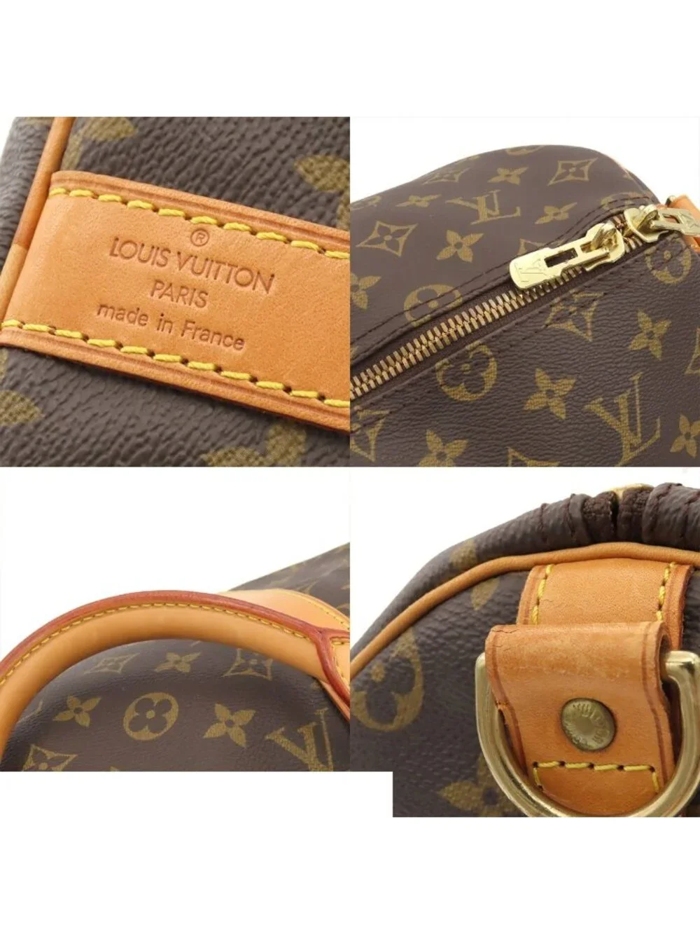 Louis Vuitton Keepall Bandouliere 50 Monogram Canvas 2-Way Shoulder Bag